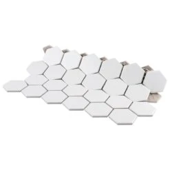 Merola Tile Metro Hex 2 In. Matte White 11-1/8 In. X 12-5/8 In. X 6 Mm Porcelain Mosaic Tile (9.96 Sq. Ft. / Case) 27 Merola Tile Metro Hex 2 In. Matte White 11-1/8 In. X 12-5/8 In. X 6 Mm Porcelain Mosaic Tile (9.96 Sq. Ft. / Case) -Household Items Sales 10750820022110428e79dd2c900de188 1800x1800