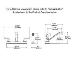 Constructor 2-Handle Standard Kitchen Faucet With Side Sprayer In Chrome -Household Items Sales 1106bdb6b52d3f75623728e1b14f77bc 1800x1800