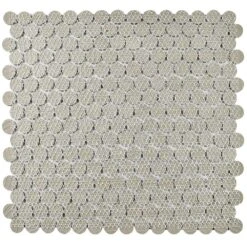 Merola Tile Hudson Penny Round Matte Black 12 In. X 12-5/8 In. X 5 Mm Porcelain Mosaic Tile (10.74 Sq. Ft. / Case) -Household Items Sales 124b99b5a256b929adf5b16496d5e410 1800x1800