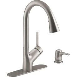Setra Single-Handle Touchless Pull-Down Sprayer Kitchen Faucet In Matte Black -Household Items Sales 133589b3b27f3d2d94e93c5dcdf114e7 ff2d1043 881d 49c4 8501 fb330545a5a5 1800x1800