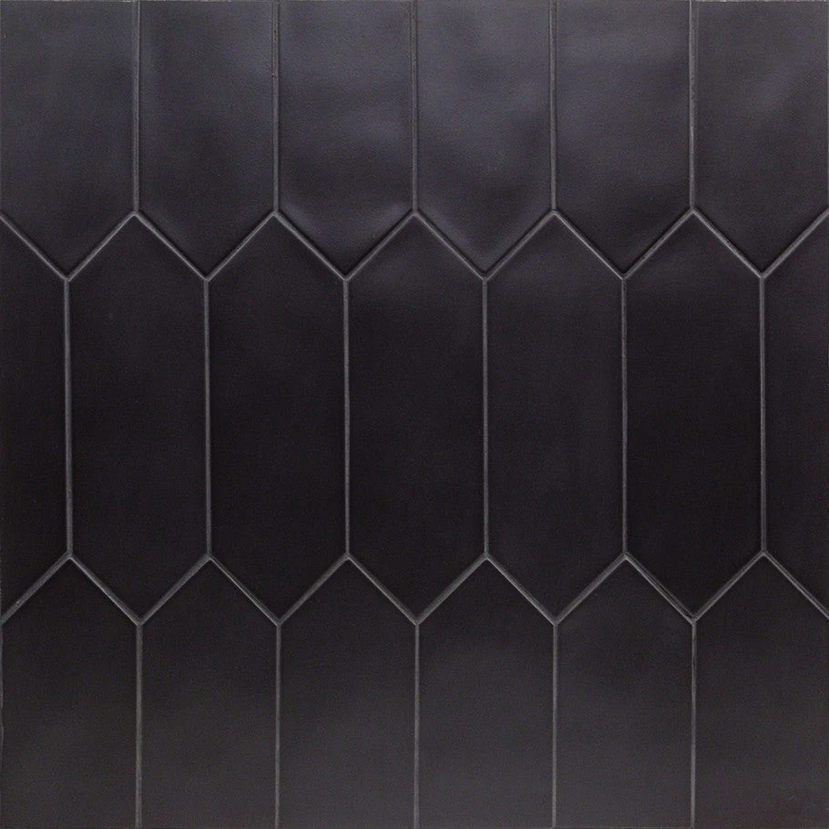 Pinnacle Black 4x12 Porcelain Tile 3 Pinnacle Black 4x12 Porcelain Tile