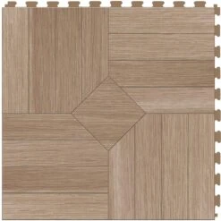 Perfection Floor Tile Bordeaux Wood Collection Bordeaux Maple/Satin 20-in X 20-in Water Resistant Interlocking Luxury Flooring (16.7-sq Ft) -Household Items Sales 14117470 f454efbf e17e 4409 b808 7b0755b7d824 1800x1800