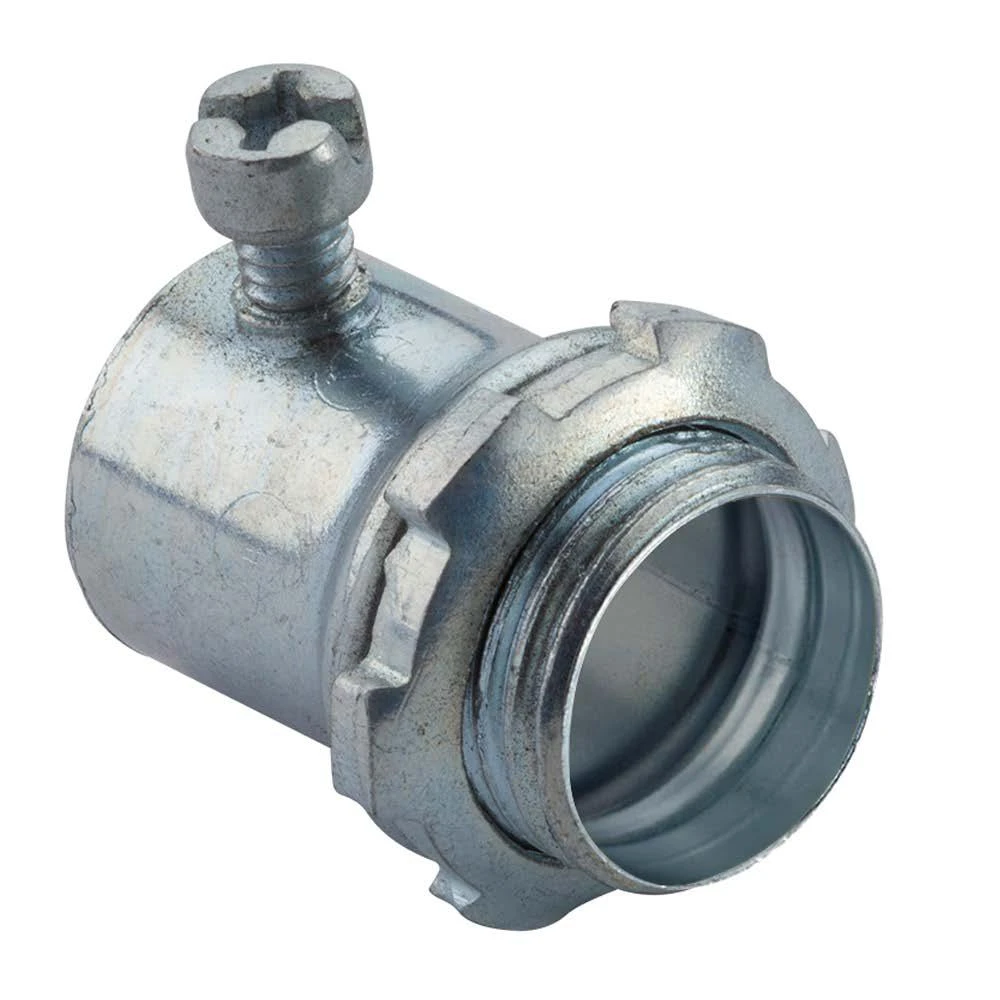 1/2 In. Electrical Metallic Tube (EMT) Set-Screw Connectors (5-Pack) 5 1/2 In. Electrical Metallic Tube (EMT) Set-Screw Connectors (5-Pack) - Image 3