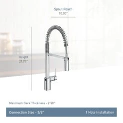 Align Touchless Single-Handle Pull-Down Sprayer Kitchen Faucet With MotionSense Wave And Spring In Spot Resist Stainless -Household Items Sales 16cfaa9e7209e8182e87e7b751806c53 1800x1800