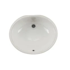 Cahaba 15 In. X 12 Glazed Porcelain Bathroom Sink In White