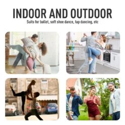 Soozier Portable Dance Floor Tiles, Tap Ballet Trade Show Flooring, PVC, 4 Piece Mats, 3.5' X 3.5' -Household Items Sales 1900c247 b534 4bb7 9e7b 3873b68dd6e9 2.5f63fd1c336f56927d0ae77caa3e7103 1800x1800