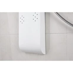 ANZZI Swan White 6-Spray Shower Panel System (Valve Included) -Household Items Sales 191042003521 09063694 1800x1800