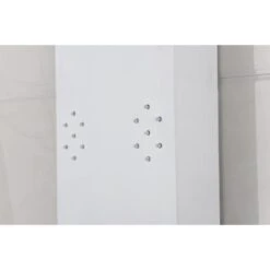 ANZZI Swan White 6-Spray Shower Panel System (Valve Included) -Household Items Sales 191042003521 09063701 1800x1800