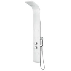 ANZZI Swan White 6-Spray Shower Panel System (Valve Included) -Household Items Sales 191042003521xl 1800x1800