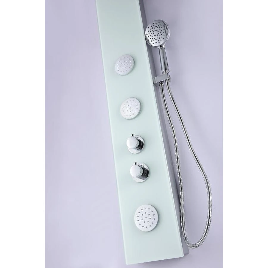 ANZZI Mare White 3-Spray Shower Panel System (Valve Included) 9 ANZZI Mare White 3-Spray Shower Panel System (Valve Included) - Image 7