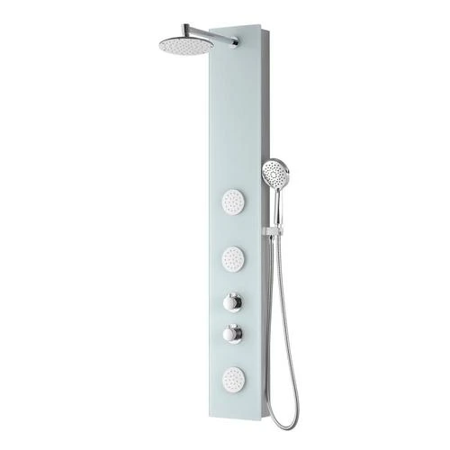 ANZZI Mare White 3-Spray Shower Panel System (Valve Included) 11 ANZZI Mare White 3-Spray Shower Panel System (Valve Included) - Image 9