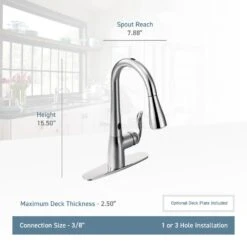 Arbor Single-Handle Pull-Down Sprayer Touchless Kitchen Faucet With MotionSense In Spot Resist Stainless -Household Items Sales 1910be7e702432ea8b12e998cdefd588 1800x1800