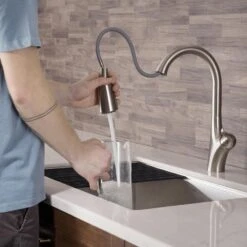 Merlin Single-Handle Pull-Down Sprayer Kitchen Faucet With Dual Function Sprayhead In Spot Free Stainless Steel -Household Items Sales 19b848213b827220e26905bf4c5a936a 1800x1800