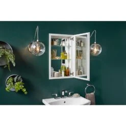 15 In. X 26 In. Recessed Or Surface Mount Medicine Cabinet In White Powder-Coat Aluminum 12 15 In. X 26 In. Recessed Or Surface Mount Medicine Cabinet In White Powder-Coat Aluminum -Household Items Sales 1ae905d30377ed9a67dd7c04d18f6ba4 1800x1800