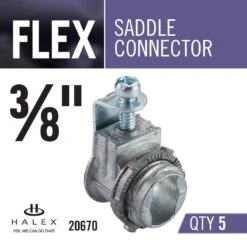 3/8 In. Flexible Metal Conduit (FMC) Saddle Connectors (5-Pack) 9 3/8 In. Flexible Metal Conduit (FMC) Saddle Connectors (5-Pack) -Household Items Sales 1c66f052ee157b817faf6cade0537575 1800x1800