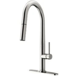 Greenwich Single-Handle Pull-Down Sprayer Kitchen Faucet With Deck Plate In Matte Black 9 Greenwich Single-Handle Pull-Down Sprayer Kitchen Faucet With Deck Plate In Matte Black -Household Items Sales 1d9dcc69977a6e933995ce526d3084c6 1800x1800