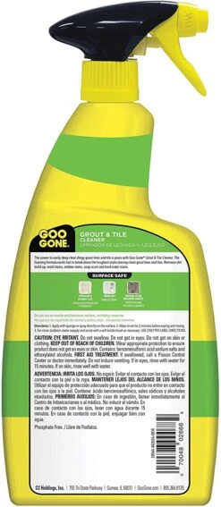 Grout & Ceramic Tile Cleaner For Removing Tough Stains & Hard Water Spots (28oz) -Household Items Sales 1f9c7782 4c2a 42c0 8cfe c5fe8aff92de.9be068597fdeb175f7e5686520ecb3f2 1800x1800