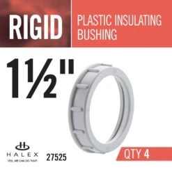 1-1/2 In. Rigid Plastic Insulating Bushing (4-Pack) -Household Items Sales 24b5791fd5741deeab53d96b8bbc2fed 1800x1800