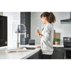 Align Touchless Single-Handle Pull-Down Sprayer Kitchen Faucet With MotionSense Wave And Spring In Spot Resist Stainless -Household Items Sales 2b85c9fa62a639235651865021918019 1800x1800