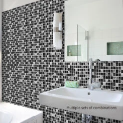 UKAP 10Pcs Mosaic Pattern Waterproof Wall Tile Stickers Peel And Stick Tile Kitchen Backsplash Wallpaper Sticker 15x15cm/20x20cm -Household Items Sales 2c2257c9 373a 4414 af1c dc5f8c653cf5 1.c11852c9a1dcc55ee3bd29486ed20099 1800x1800
