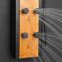 57 In. 8-Jet Multifunction Shower Panel System With Adjustable Rainfall Shower Head And Handheld Shower Head -Household Items Sales 2c3dbcb8f778865c2472b1996dbd5392 1800x1800