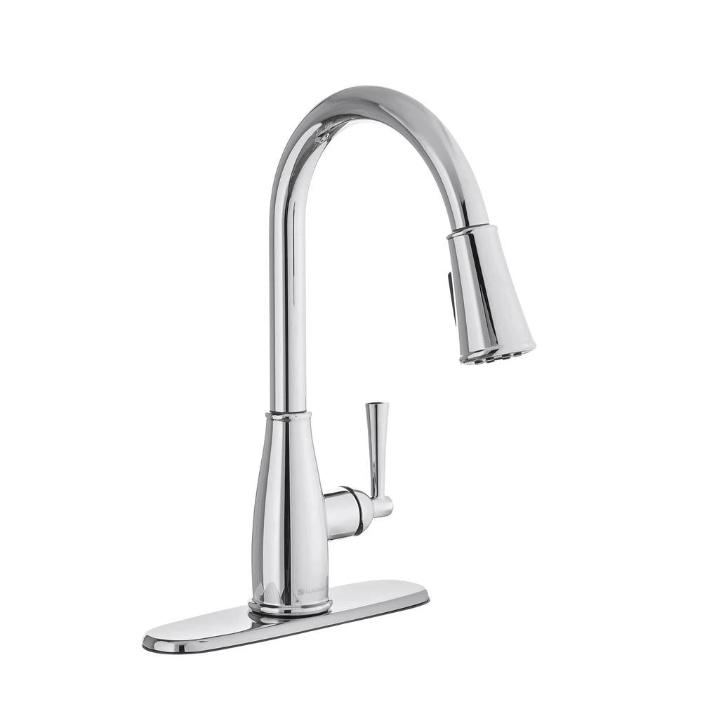 Fairhurst Single-Handle Pull-Down Sprayer Kitchen Faucet With TurboSpray And FastMount In Stainless Steel 8 Fairhurst Single-Handle Pull-Down Sprayer Kitchen Faucet With TurboSpray And FastMount In Stainless Steel - Image 6