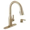 Marca Single-Handle Pull-Down Sprayer Kitchen Faucet With ShieldSpray Technology In Champagne Bronze -Household Items Sales 2e1a47454af802fcc5e70163cc976c3f 1800x1800