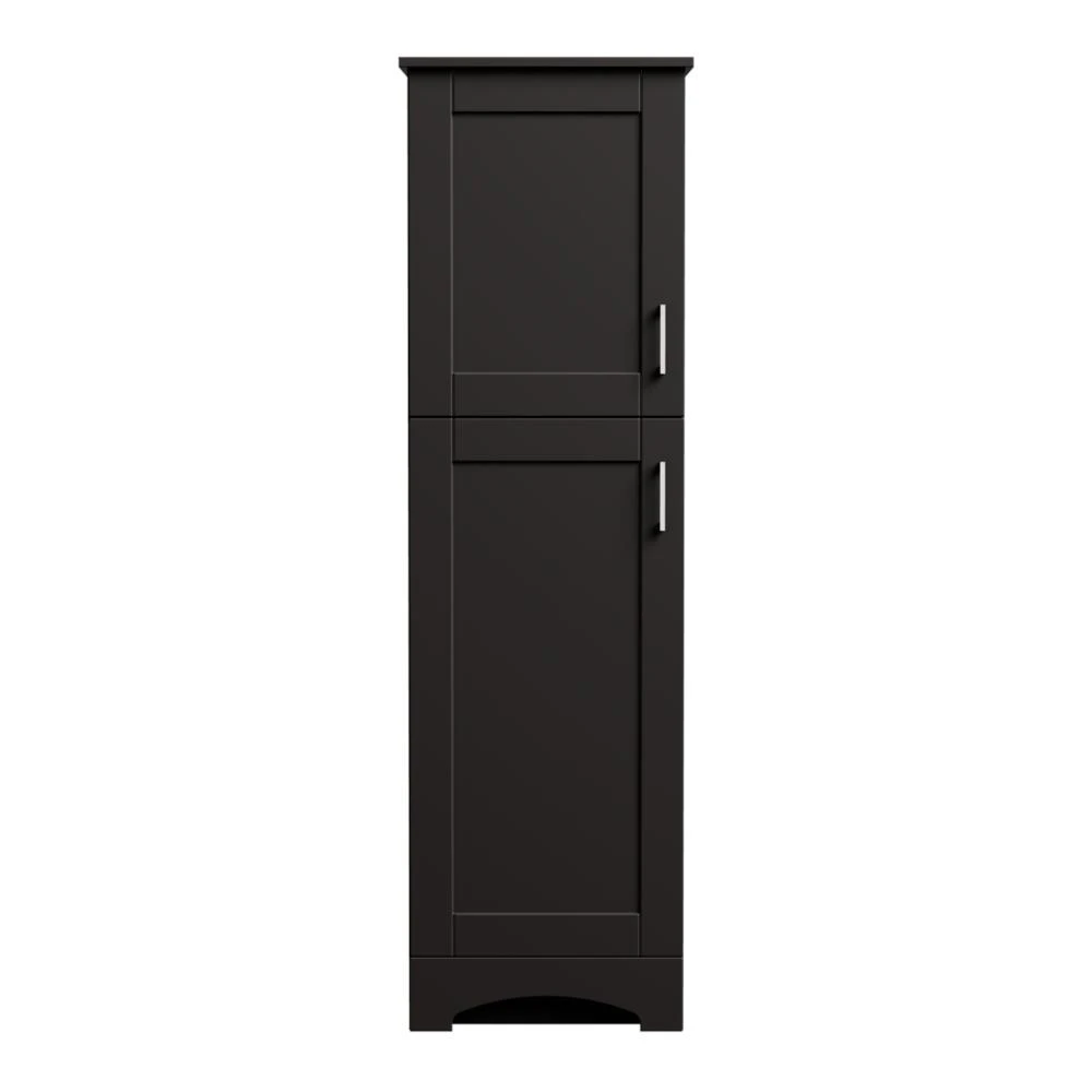 MagickWoods Elements Brighton 18"W X 19"D X 60"H Dark Chocolate Linen Cabinet 11 MagickWoods Elements Brighton 18"W X 19"D X 60"H Dark Chocolate Linen Cabinet - Image 9