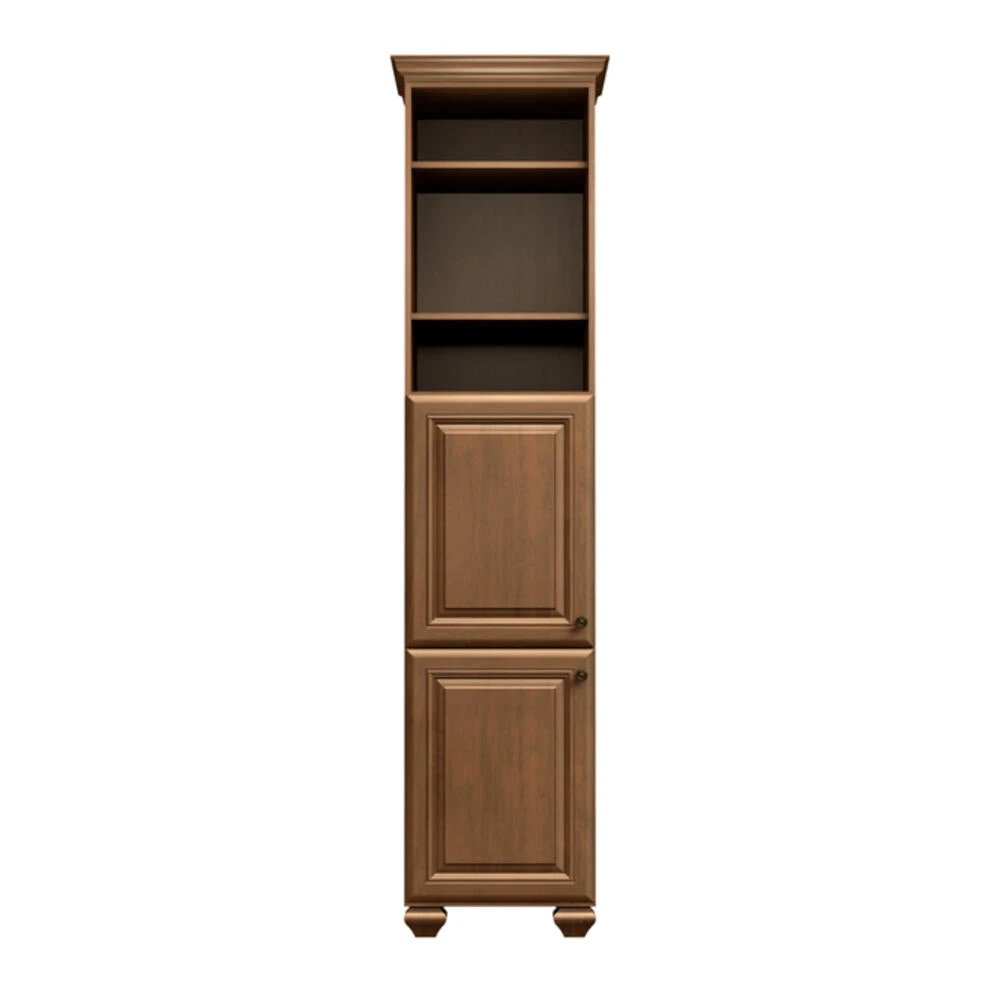 MagickWoods Elements Manchester 20-3/16"W X 22-7/16"D X 84"H Mocha Linen Cabinet 3 MagickWoods Elements Manchester 20-3/16"W X 22-7/16"D X 84"H Mocha Linen Cabinet