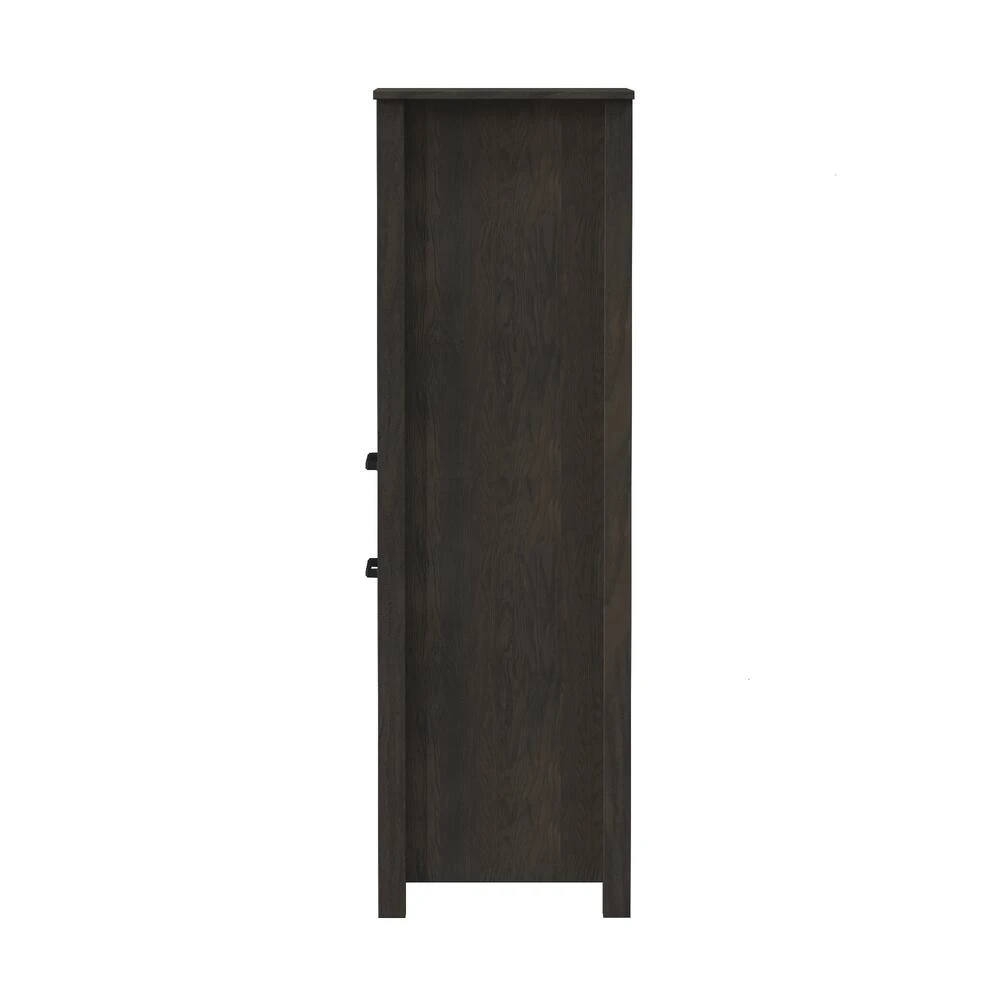 MagickWoods Allerton 19"W X 18-1/2"D X 60"H Smoked Gray Linen Cabinet 14 MagickWoods Allerton 19"W X 18-1/2"D X 60"H Smoked Gray Linen Cabinet - Image 12
