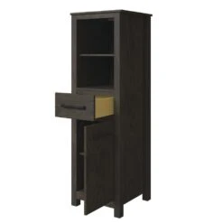 MagickWoods Allerton 19"W X 18-1/2"D X 60"H Smoked Gray Linen Cabinet 24 MagickWoods Allerton 19"W X 18-1/2"D X 60"H Smoked Gray Linen Cabinet -Household Items Sales 31024 rov mw 1800x1800