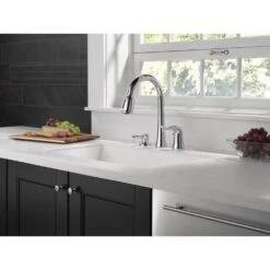Kate Single-Handle Pull-Down Sprayer Kitchen Faucet With MagnaTite Docking And Soap Dispenser In Chrome 22 Kate Single-Handle Pull-Down Sprayer Kitchen Faucet With MagnaTite Docking And Soap Dispenser In Chrome -Household Items Sales 320eb93c19fa53517f6f6e2a96ed31c1 1800x1800