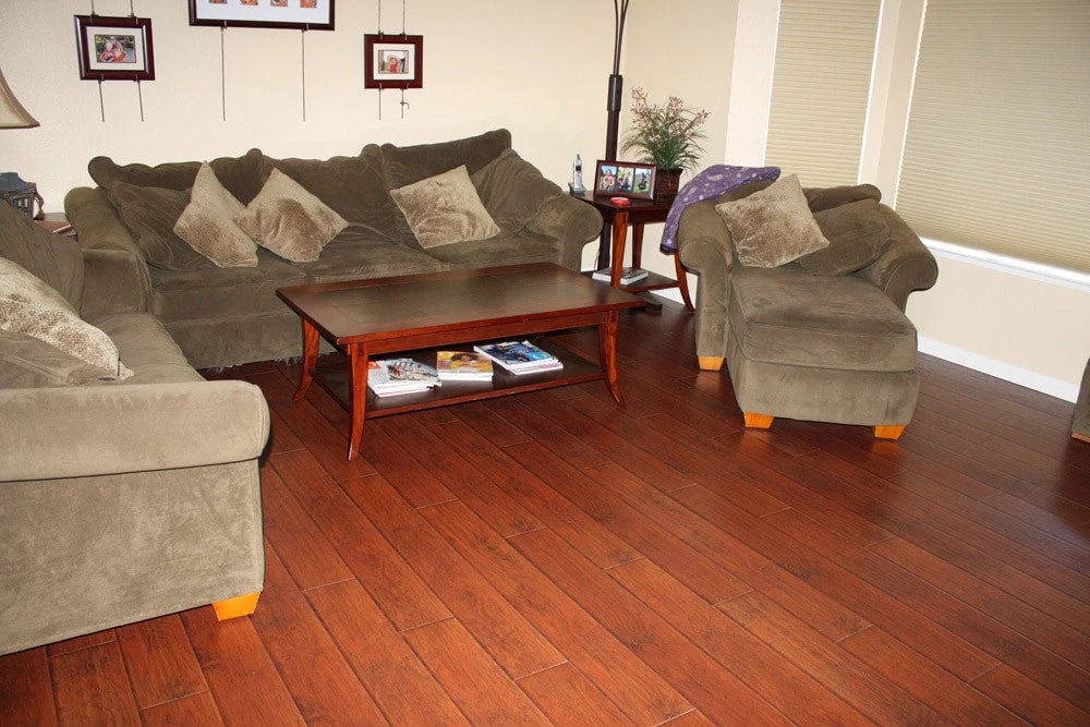 BuildDirect Hickory Nirwana 12mm 48" X 6.37" Laminate Flooring (21.32sq. Ft. Per Box) 8 BuildDirect Hickory Nirwana 12mm 48" X 6.37" Laminate Flooring (21.32sq. Ft. Per Box) - Image 6