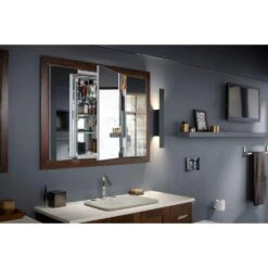 Verdera 40 In. W X 30 In. H Recessed Medicine Cabinet In Anodized Aluminum -Household Items Sales 32ebd0afe2aa2a64cd970489cb138f5d 1800x1800