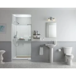 KOHLER Veer 24 In. Vitreous China Pedestal Sink Basin In White With Overflow Drain -Household Items Sales 3320a48835aabd2d32c96b2536f8ef48 1800x1800