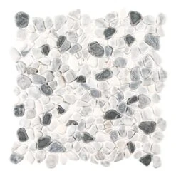 Jeffrey Court Carrara River Rocks 11.625 In. X 11.625 In. X 10.5 Mm Marble Mosaic Floor And Wall Tile -Household Items Sales 35e91414fe2849be8d1bee4e9a2b2447 1800x1800