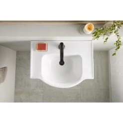 KOHLER Veer 24 In. Vitreous China Pedestal Sink Basin In White With Overflow Drain -Household Items Sales 36e9ce00cad7a068bfe8f504894458b9 1800x1800