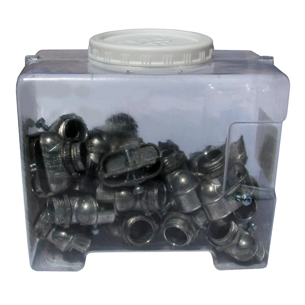 3/8 In. Flexible Metal Conduit (FMC) Duplex Connector (25-Box) 7 3/8 In. Flexible Metal Conduit (FMC) Duplex Connector (25-Box) - Image 5