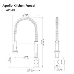 ZLINE Apollo Kitchen Faucet In Matte Black (APL-KF-MB) -Household Items Sales 378682a64ce1c344957ba83610420207 1800x1800