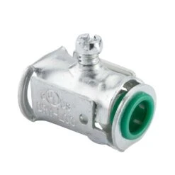 3/8 In. Flexible Metal Conduit (FMC) Snap-In Connectors (5-Pack)