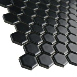 Merola Tile Metro Hex Matte Black 10-1/4 In. X 11-7/8 In. X 5 Mm Porcelain Mosaic Tile (8.65 Sq. Ft. /Case) 18 Merola Tile Metro Hex Matte Black 10-1/4 In. X 11-7/8 In. X 5 Mm Porcelain Mosaic Tile (8.65 Sq. Ft. /Case) -Household Items Sales 39df62e88f4c03236801fa279e3fd377 1800x1800