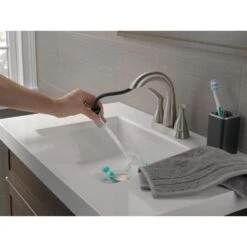 Broadmoor 4 In. Centerset 2-Handle Pull-Down Spout Bathroom Faucet In SpotShield Brushed Nickel 19 Broadmoor 4 In. Centerset 2-Handle Pull-Down Spout Bathroom Faucet In SpotShield Brushed Nickel -Household Items Sales 3a7baf8a8977f375da879101dab25e65 1800x1800