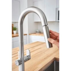 Beale MeasureFill Touch Single-Handle Pull-Down Sprayer Kitchen Faucet In Stainless Steel -Household Items Sales 3addce7dccd49f55d052117bd67675e5 1800x1800