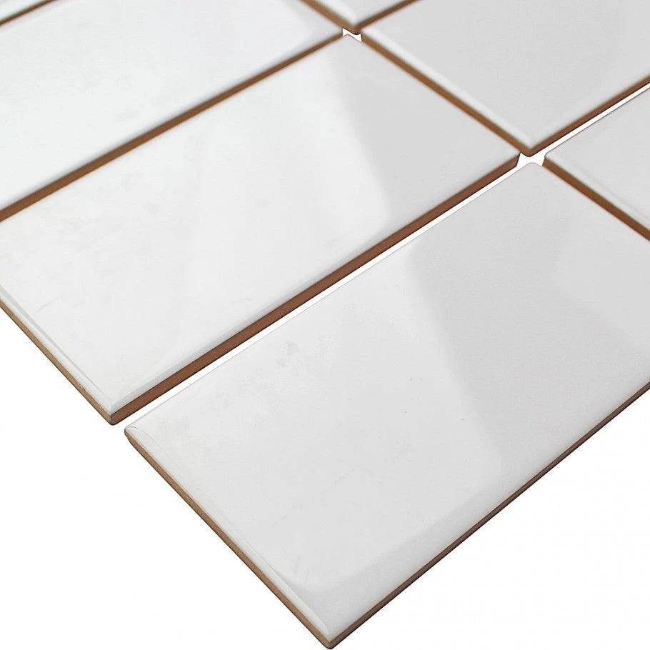 Bond Tile Core White 3 In. X 6 In. Polished Ceramic Subway Wall Tile (96 Pieces 11.73 Sq. Ft. / Box) 8 Bond Tile Core White 3 In. X 6 In. Polished Ceramic Subway Wall Tile (96 Pieces 11.73 Sq. Ft. / Box) - Image 6