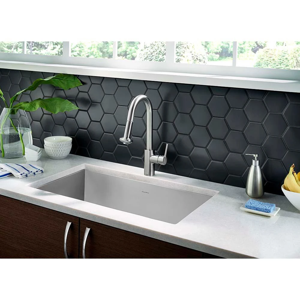 Memphis Single-Handle Pull-Down Sprayer Kitchen Faucet With 1.8 GPM In Stainless Steel 6 Memphis Single-Handle Pull-Down Sprayer Kitchen Faucet With 1.8 GPM In Stainless Steel - Image 4