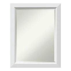 Blanco White Wood 43 In. W X 33 In. H Single Contemporary Bathroom Vanity Mirror -Household Items Sales 3f1178eed2e097333cacbb6de0f23ad2 1800x1800