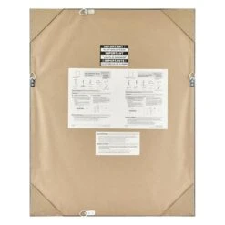 23 In. W X 29 In. L Framed Fog Free Wall Mirror In Two-Tone Pewter -Household Items Sales 3ffc850d7f31a38520cdfc3411fb1f90 1800x1800