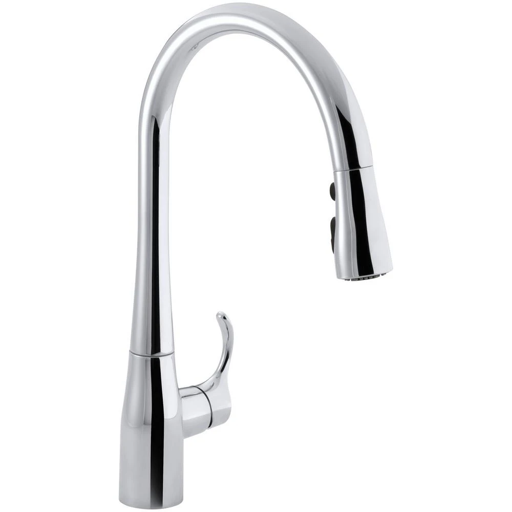 Simplice Single-Handle Pull-Down Sprayer Kitchen Faucet With DockNetik And Sweep Spray In Vibrant Stainless 12 Simplice Single-Handle Pull-Down Sprayer Kitchen Faucet With DockNetik And Sweep Spray In Vibrant Stainless - Image 10