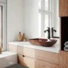 VIGO 18 Rectangular Russet Glass Vessel Bathroom Sink Set With Linus Vessel Faucet In Antique Rubbed Bronze -Household Items Sales 40eae3aaa90f0a765782444db1543a56 1800x1800