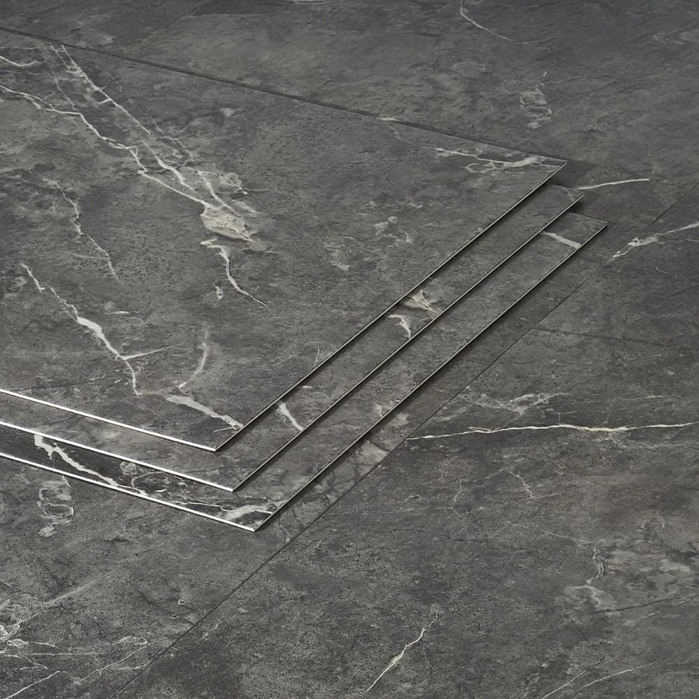 Artmore Tile Loseta Marbello Dark Gray 18-in X 36-in Waterproof Luxury Flooring (36-sq Ft) 3 Artmore Tile Loseta Marbello Dark Gray 18-in X 36-in Waterproof Luxury Flooring (36-sq Ft)